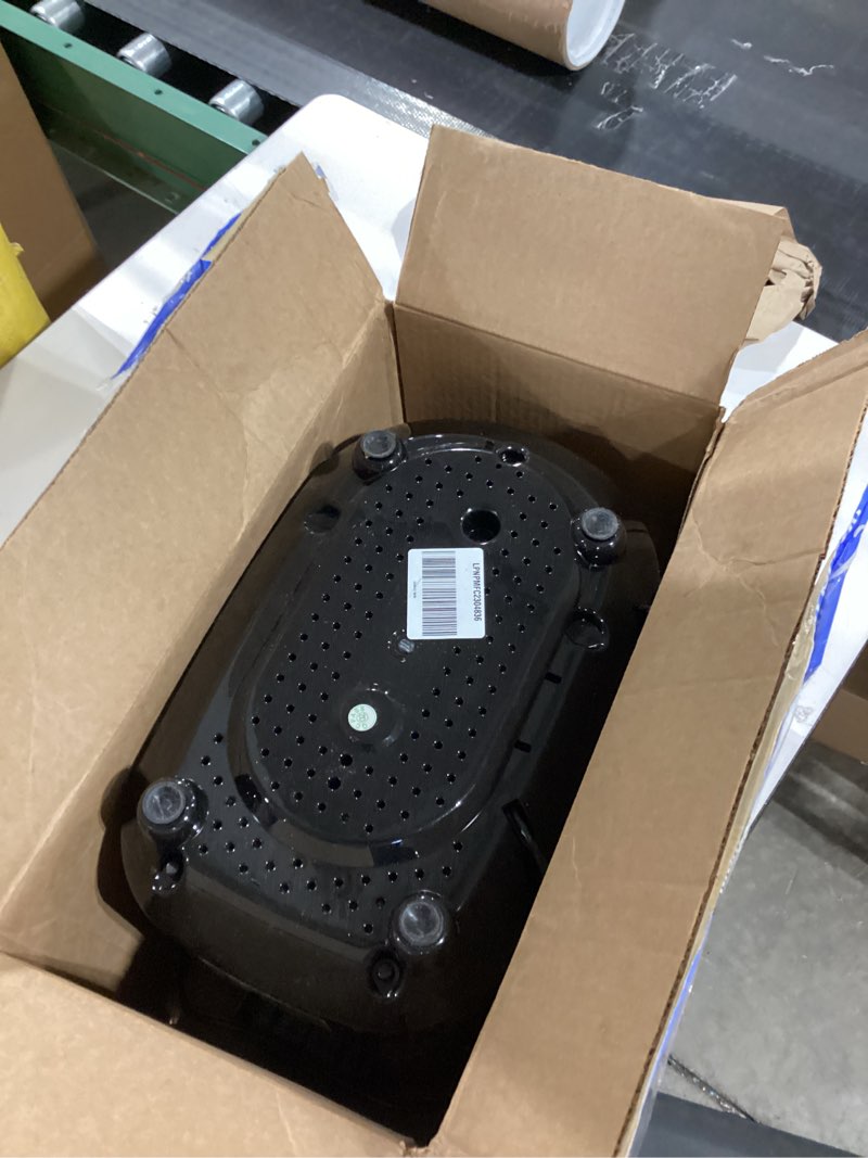 Condition photo showing As Is for Elite Gourmet EBM8103B Programmable Bread Maker Machine 3 Loaf Sizes, 19 Menu Functions Gluten Free White Wheat Rye French and more, 2 Lbs, Black