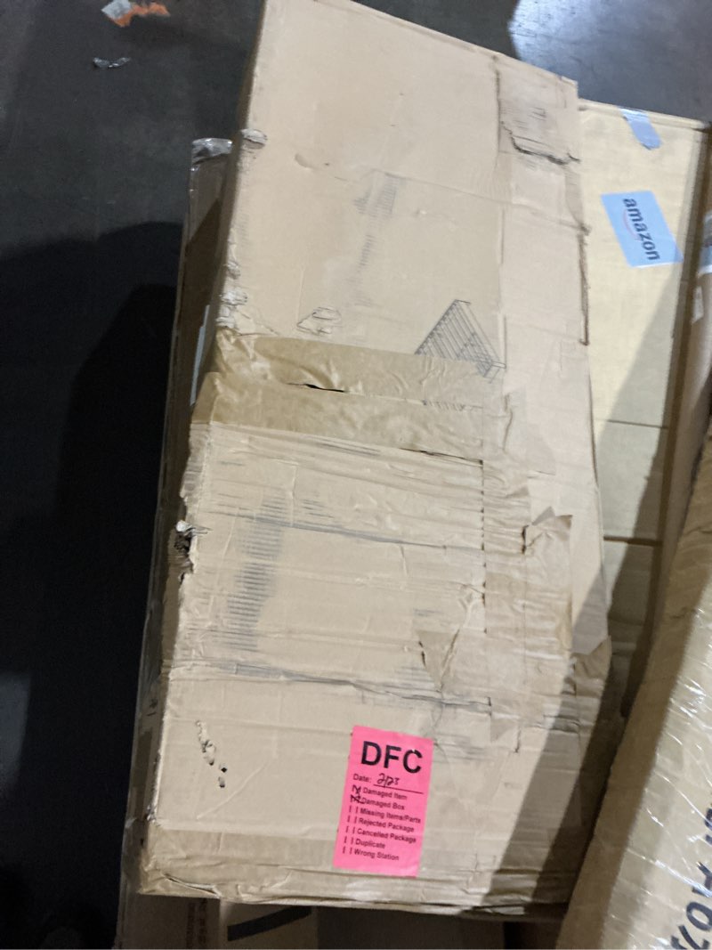 Condition photo showing Good Condition for Full Bed Frame with Headboard Upholstered Platform Bed Frame with Teddy Velvet Headboard, Wooden Slats Support/Wing Edge Design/No Box Spring Needed/Easy Assembly, Beige Full