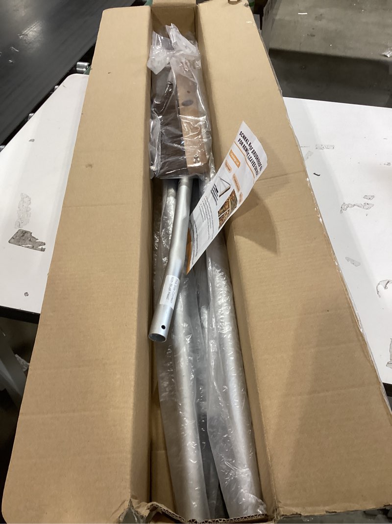 Condition photo showing Good Condition for Leaf Roof Brush and Roof Rake, 21 Ft Adjustable Length Roof Cleaning Tool, Remove Roof Leaves Safely, with Natural Brush Head, Lightweight, Easy to Use & Store