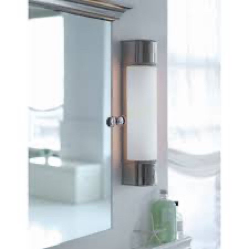 Chapman & Myers Oxford 18" Bath Sconce Finish: Polished Nickel