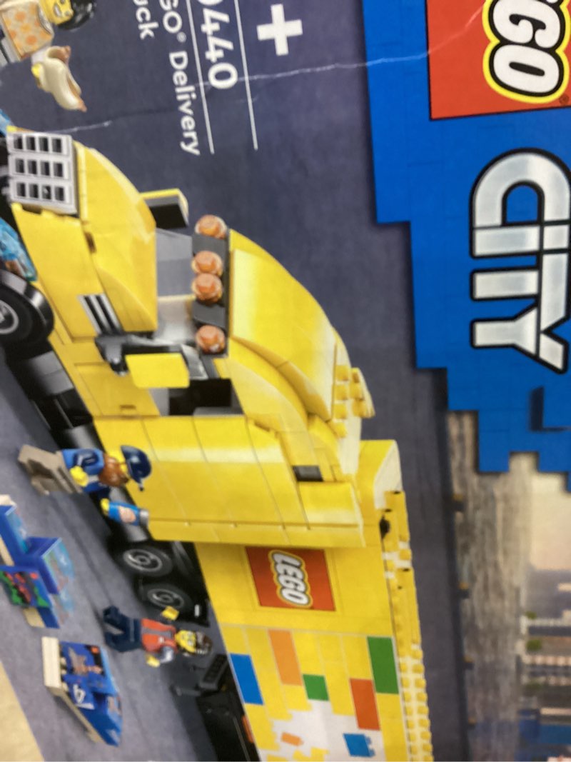 Condition photo showing As Is for Lego city delivery truck