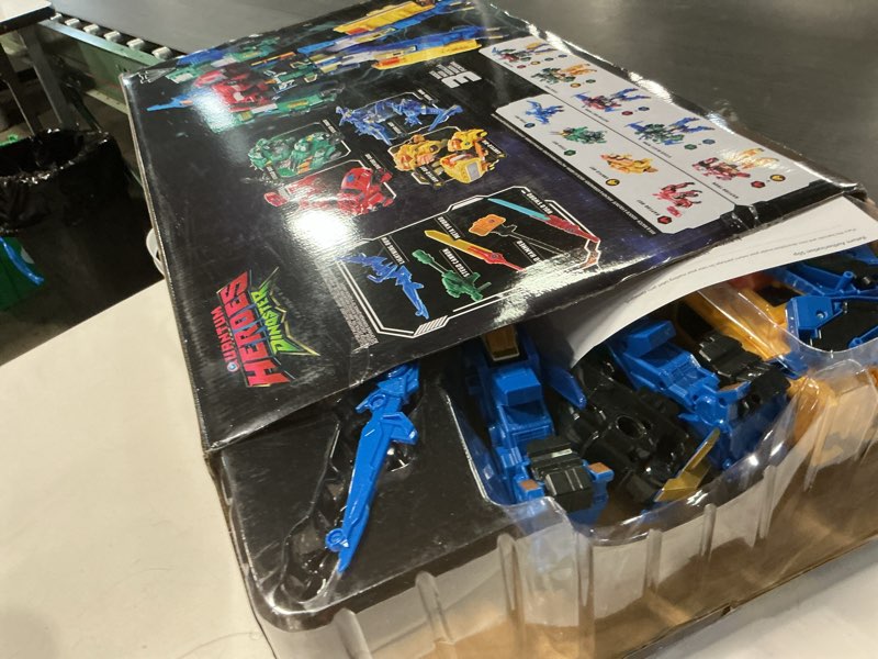 Condition photo showing Good Condition for QUANTUM HEROES DINOSTER 4 in 1 Transforming Robot Mega Robot Metatron, 16.14 Inch Chariot Children's Robot Toy, Transforming Toy for Boys and Girls 5 6 7 8 9 10 Years Old, Multicoloured