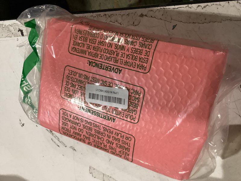 Condition photo showing Good Condition for yens poly bubble mailers 6x10 25 pack light pink waterproof self seal adhesive shipping bags, cushioning padded envelopes for shipping, mailing, packaging usable 6x9 light pink 6" x 10"