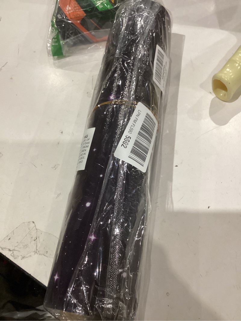 Condition photo showing Good Condition for Outer Space Bulletin Board Roll Reusable Waterproof Erasable Night Sky Non-Woven Fabric Bulletin Board Fade Resistant Wrinkle Resistant Galaxy Planet Poster for Classroom Decor Wrap Craft 15.5" x40ft Purple Galaxy 15.6" x 472.4"