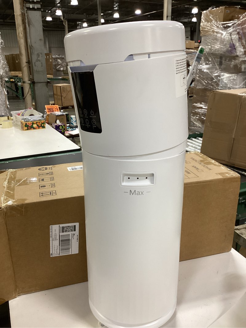 Condition photo showing New/Like New for 17L/4.5Gal Ultra Large Humidifiers for Bedroom 2000 sq ft, Quiet Humidifiers for Large Room, Tower Humidifier with 4 Mist Mode & Extension Tube for Home School Office Commercial Greenhouse Plants WHITE