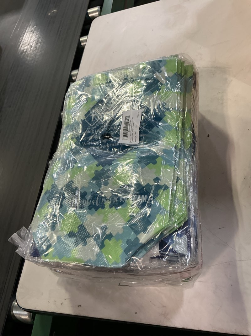 Condition photo showing New/Like New for sweetude 48 pcs team appreciation nonwoven gift bags with handle bulk 10" x 8" x 4" reusable tote wrapping bags for coworker team employee staff party supplies decor