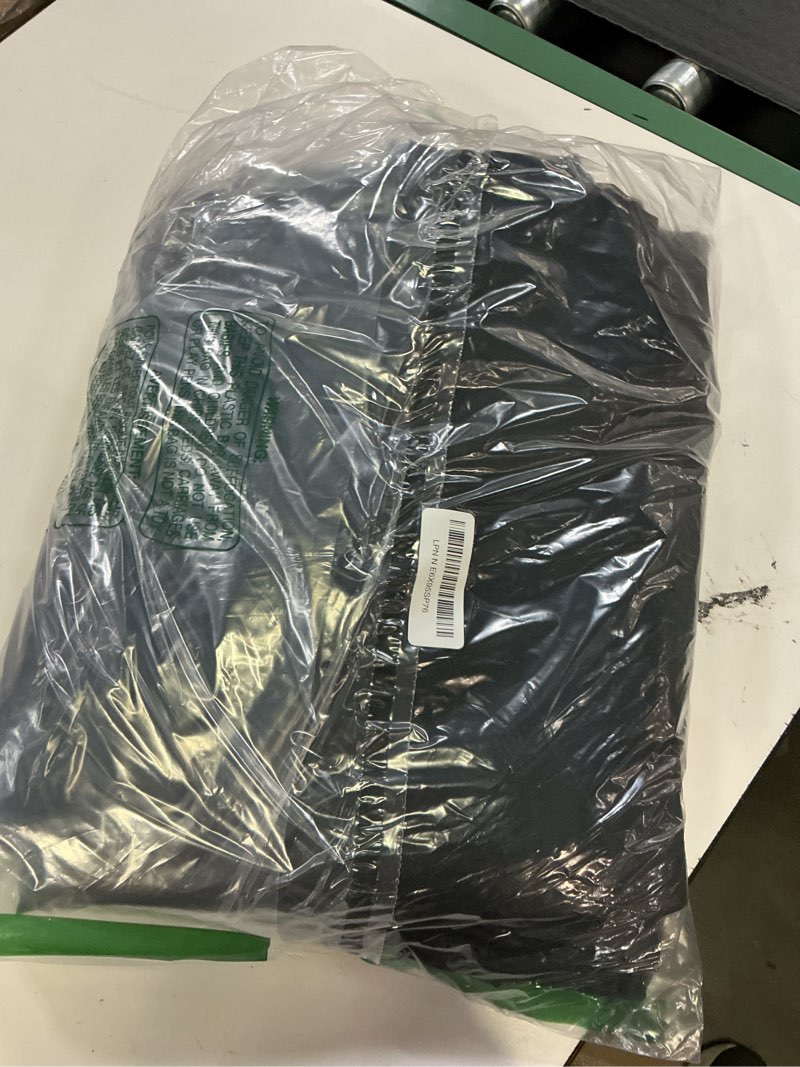 Condition photo showing As Is for black outdoor curtains for patio waterproof - 6 panels privacy weatherproof outside curtains with grommets for pergola, gazebo, porch, cabana, balcony, 54 x 84 inch black 54"w x 84"l (pack of 6)