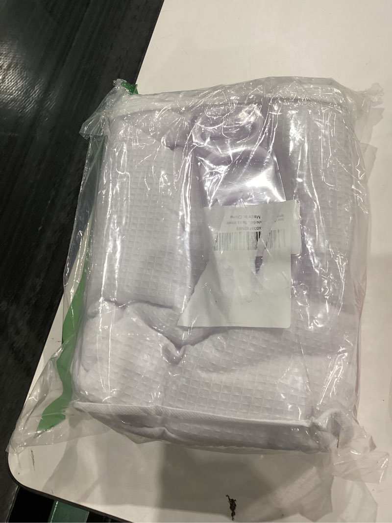 Condition photo showing New/Like New for MitoVilla Boho Extra Long Shower Curtain 72 x 84, Tan 84 inch XL Polyester Linen Tassel Fabric Shower Curtain Set with Hooks for Vintage Country Farmhouse Bathroom Decor, Thick & Wrinkle Resistant Taupe 72"W x 84"L (Pack of 1)