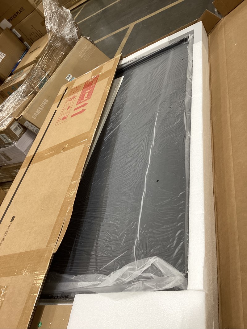 Condition photo showing New/Like New for TETOTE Pivot Rectangle Bathroom Vanity Mirror 24 x 36 Matte Black Tilt Beveled Mirror, Pivoting Metal Framed Bathroom Wall Mirror for Modern Farmhouse Decor, Horizontal/Vertical, Tempered Glass 36"L x 24"W Matte Black