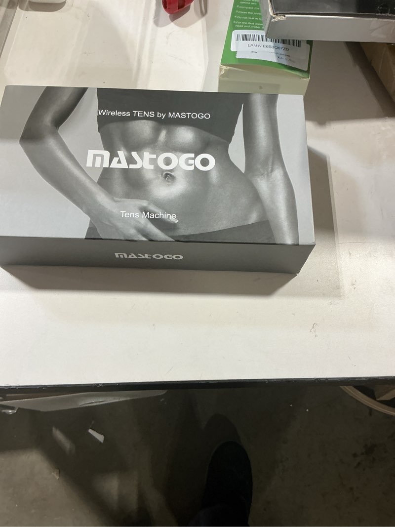 Condition photo showing Good Condition for mastogo wireless tens unit back pain relief massager- muscle stimulator machine - wireless tens unit muscle stimulator- tens unit