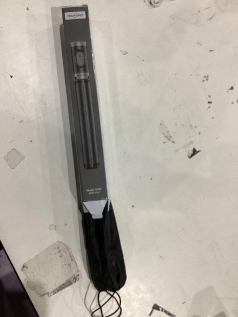 Condition photo showing As Is for 67" Selfie Stick Tripod, All in One Phone Tripod with Wireless Remote, Extendable Compact Tripods Portable Travel Stand for iPhone Android Selfie/Video Recording/Live Stream/Vlog Black Silver