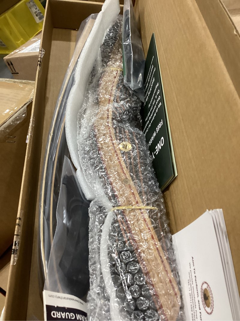 deerseeker archery 62" takedown recurve bow set with right hand & left-handed riser laminated limbs 