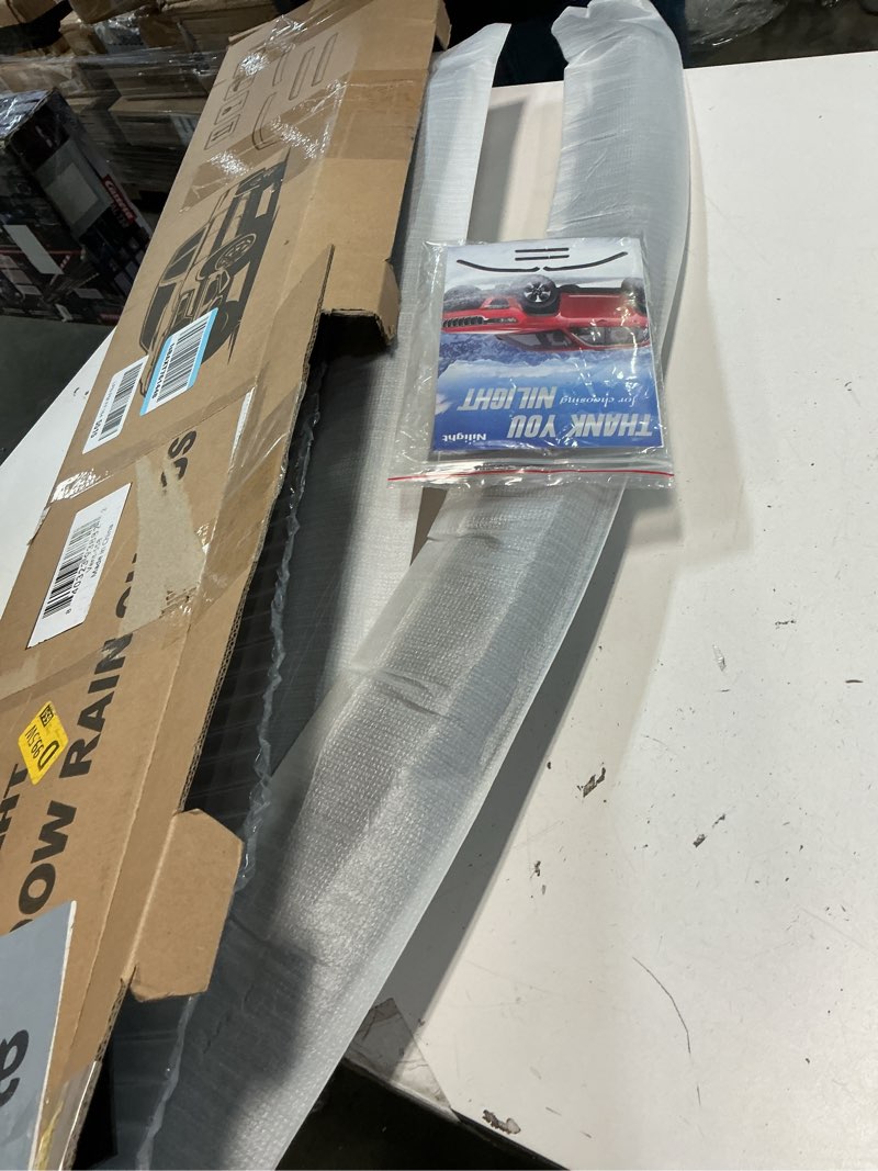 Condition photo showing Good Condition for Nilight in Channel Rain Guards for Nissan Pathfinder 2022 2023 2024 2025 2026, Inside Window Visors, Low Profile Wind Deflectors for Rain & Fresh Air Ventilation, Smoke Tinted, 4PCS Nissan Pathfinder 2022-2026