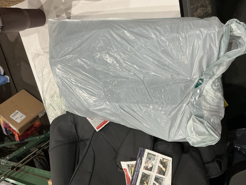 Condition photo showing As Is for super large capacity carry bag