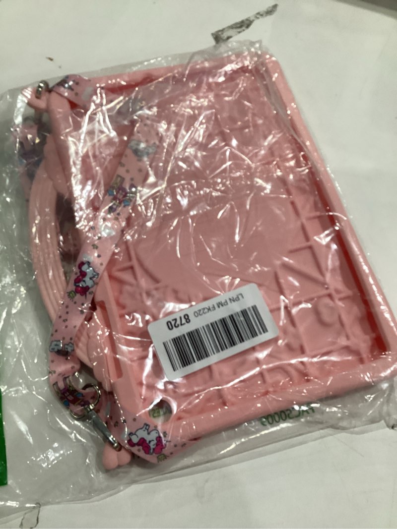 Condition photo showing New/Like New for for Galaxy Tab A9 Plus Case 11 Inch - Cute Cartoon PK Unicorn Women Girls Teen for Samsung A9 Plus Tablet Case with Rotating Stand & Strap Soft Silicone A9+ Funda Pink for Samsung Galaxy Tab A9 Plus