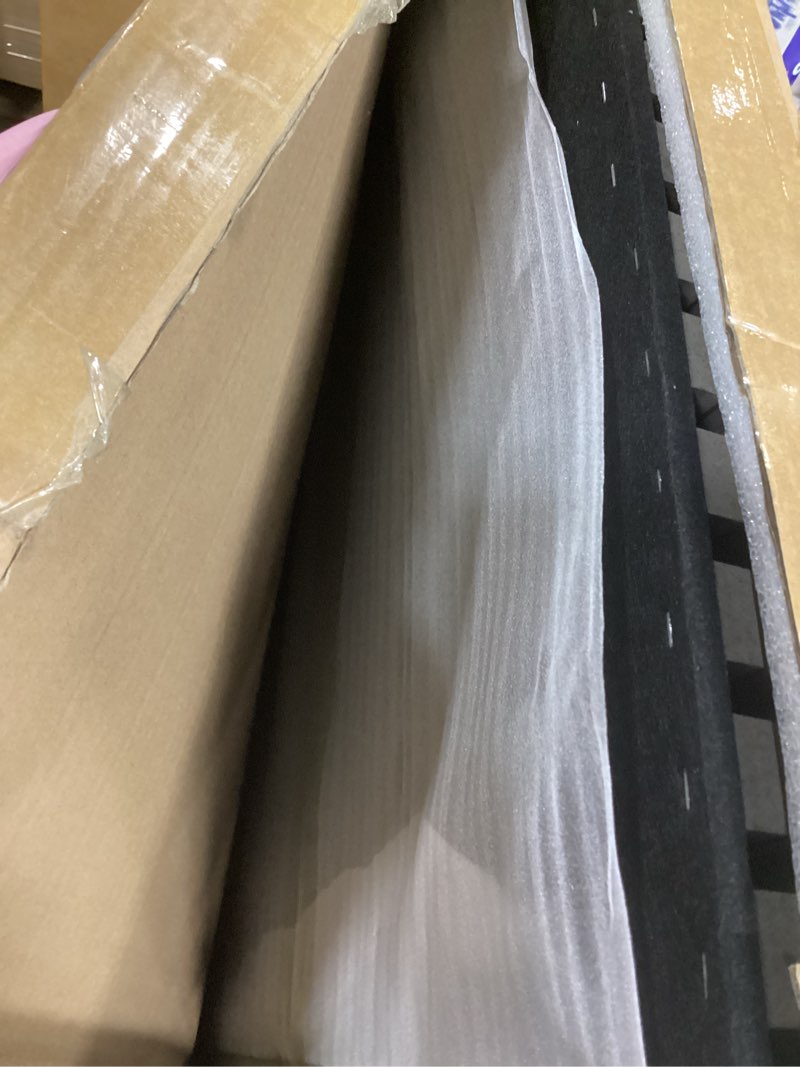 Condition photo showing New/Like New for Art3d 2 Wood Slat Acoustic Panels for Wall and Ceiling - 3D Fluted Sound Absorbing Panel with Wood Finish - Matte Black 2pcs - 47.2?23.6in. Matte Black