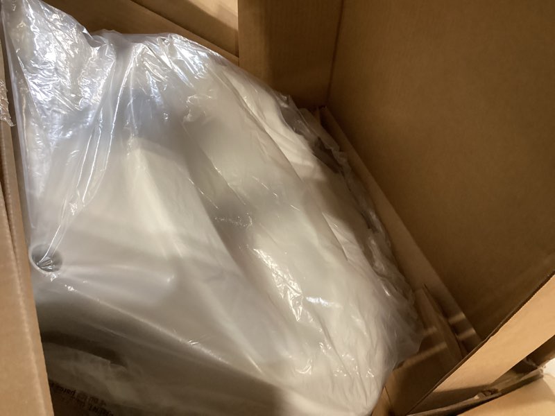 Condition photo showing Good Condition for bemis rise 4.5" raised toilet seat with support handles, hinges never loosen, fits round and elongated raised seat with handles