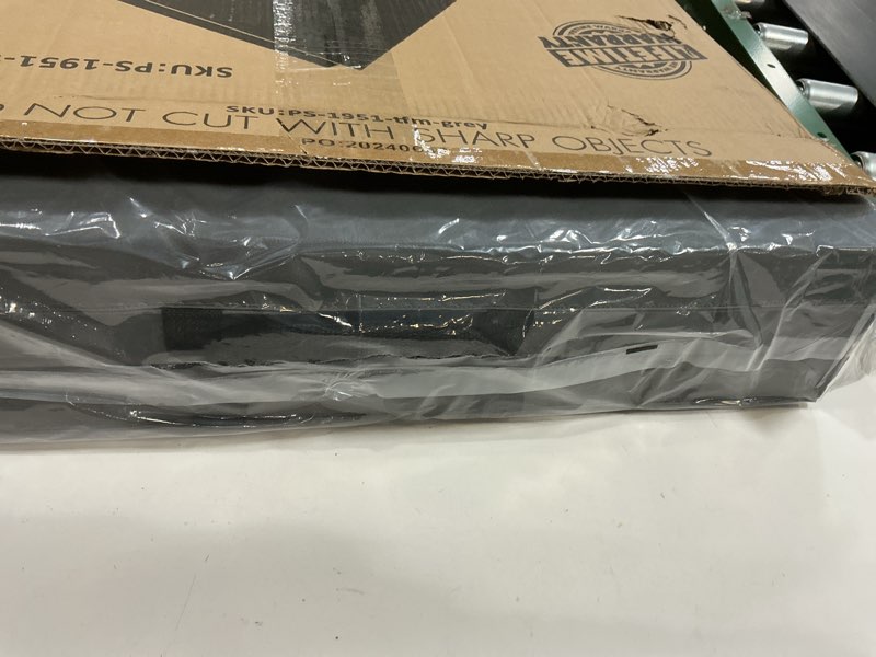 Condition photo showing New/Like New for ProsourceFit Tri-Fold Folding Thick Exercise Mat 6’x2’ with Carrying Handles for MMA, Gymnastics Core Workouts Grey