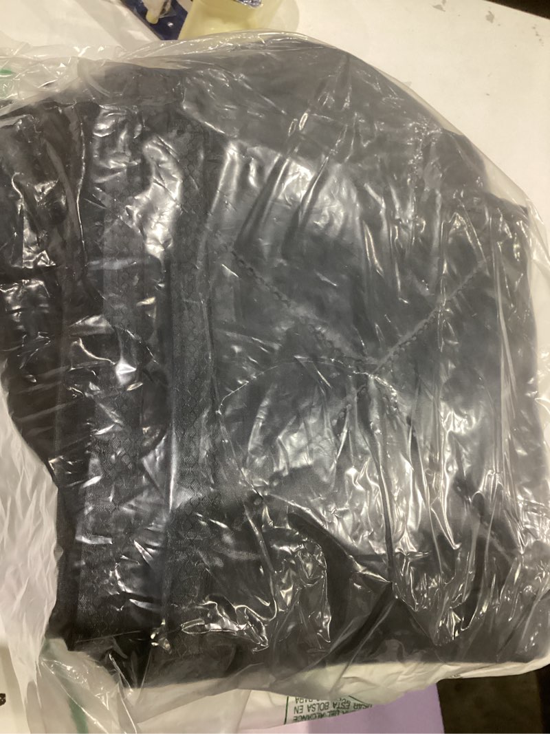 Condition photo showing Good Condition for Peryiter Magnetic Thermal Insulated Door Curtain Fit 72'' x 80'' Oxford Waterproof with Thicken Cotton, Black Windproof Insulation Cover for French/Patio Sliding Glass Doors(Seamless Style) 72'' x 80'' Seamless Style Black