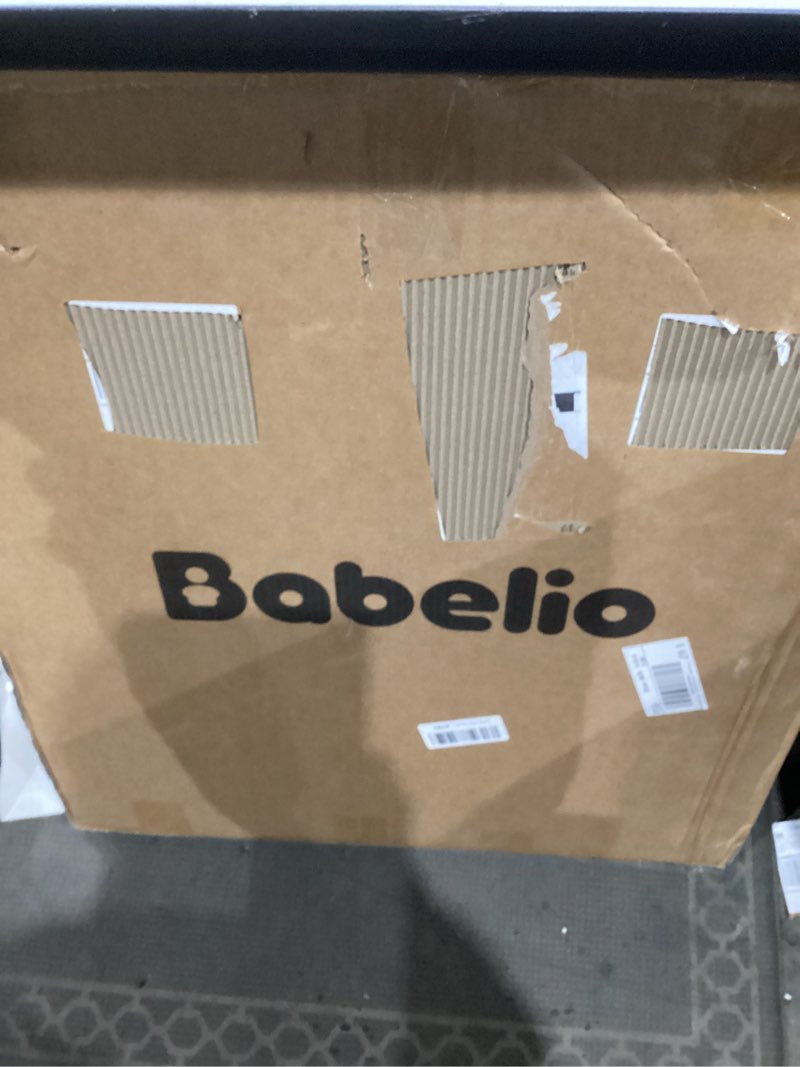 Condition photo showing Good Condition for Babelio 29-55 Inch Extra Wide Baby/Dog Gate, PressGuard P7, Metal Auto Close, Pressure Mounted Pet Door for Doorways, NO Need Tools and Drilling, with Wall Cups, White White 30"Tall 29"-55" Wide