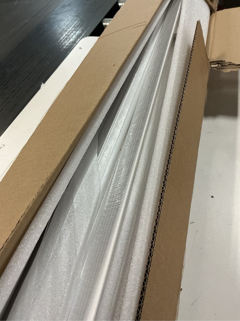 Condition photo showing Good Condition for Art3d Pre-Cut Wall Molding Set of 6 pcs, Ready-to-Assemble Wainscoting Panels for Interior Wall Décor Living Room Bedroom Accent Wall - Installed with Glue, 3 Top 3 Bottom