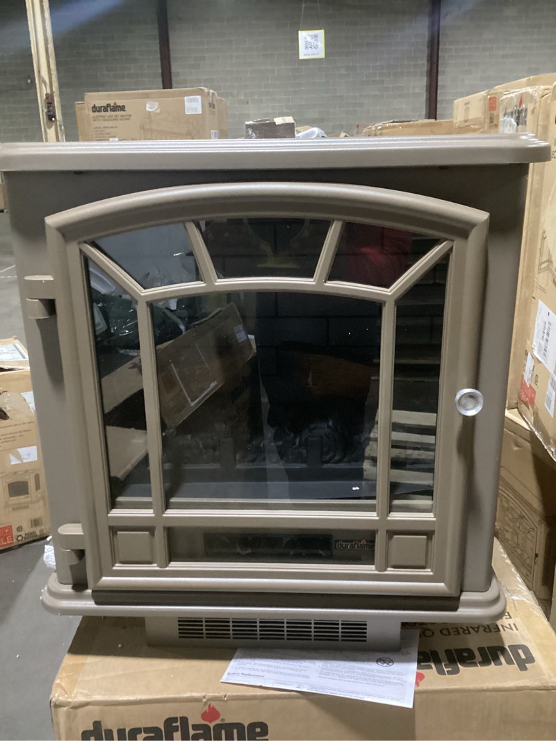 Condition photo showing Good Condition for duraflame Infrared Quartz Electric Stove Heater - DFI-591-22 - Taupe