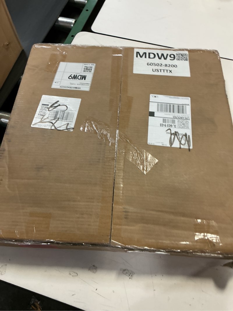 Condition photo showing New/Like New for Round and Nature Side Table?Small Coffee Table with Sleek Geometric Design, Easy Assembly Accent Table for Living Room