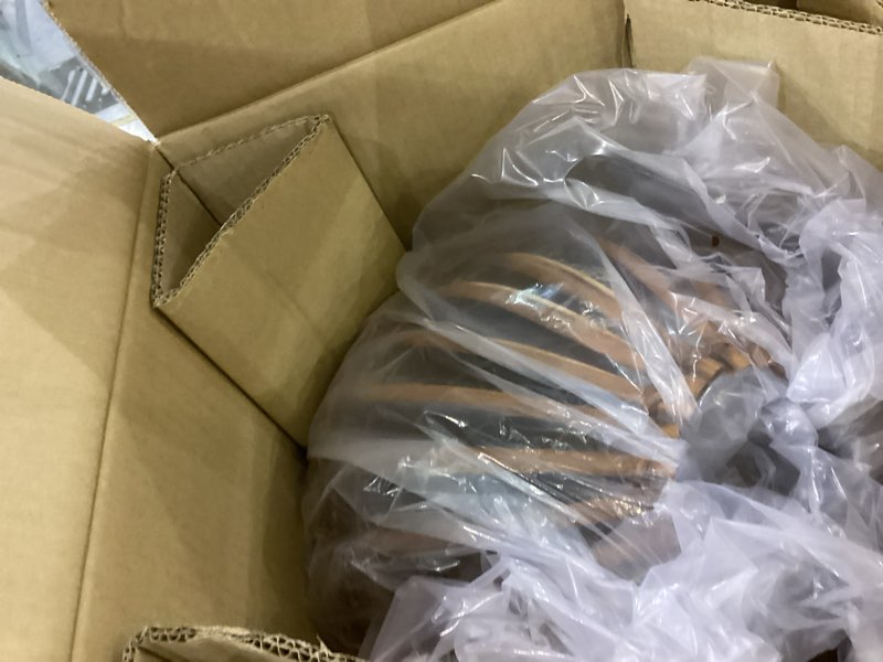 Labviyhi Handmade Natural Rattan Pinecone Pendant Lamp Shade – Eco-Friendly Boho Home Decor, Unique 