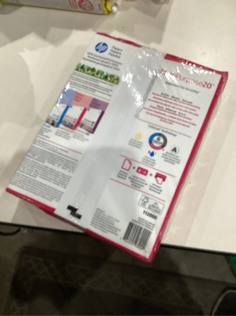 Condition photo showing New/Like New for HP 112000 8-1/2" X 11" Multipurpose Copy Laser & Inkjet Paper