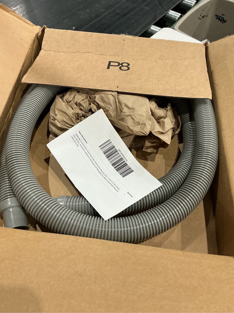 Condition photo showing Good Condition for swimline hydrotools pool pump filter connection hose w/ cuff | 1.5 inch x 3 foot | heavy-duty flexible, durable & leakproof | chemical & uv resistant | for above ground pools skimmer filters & pumps