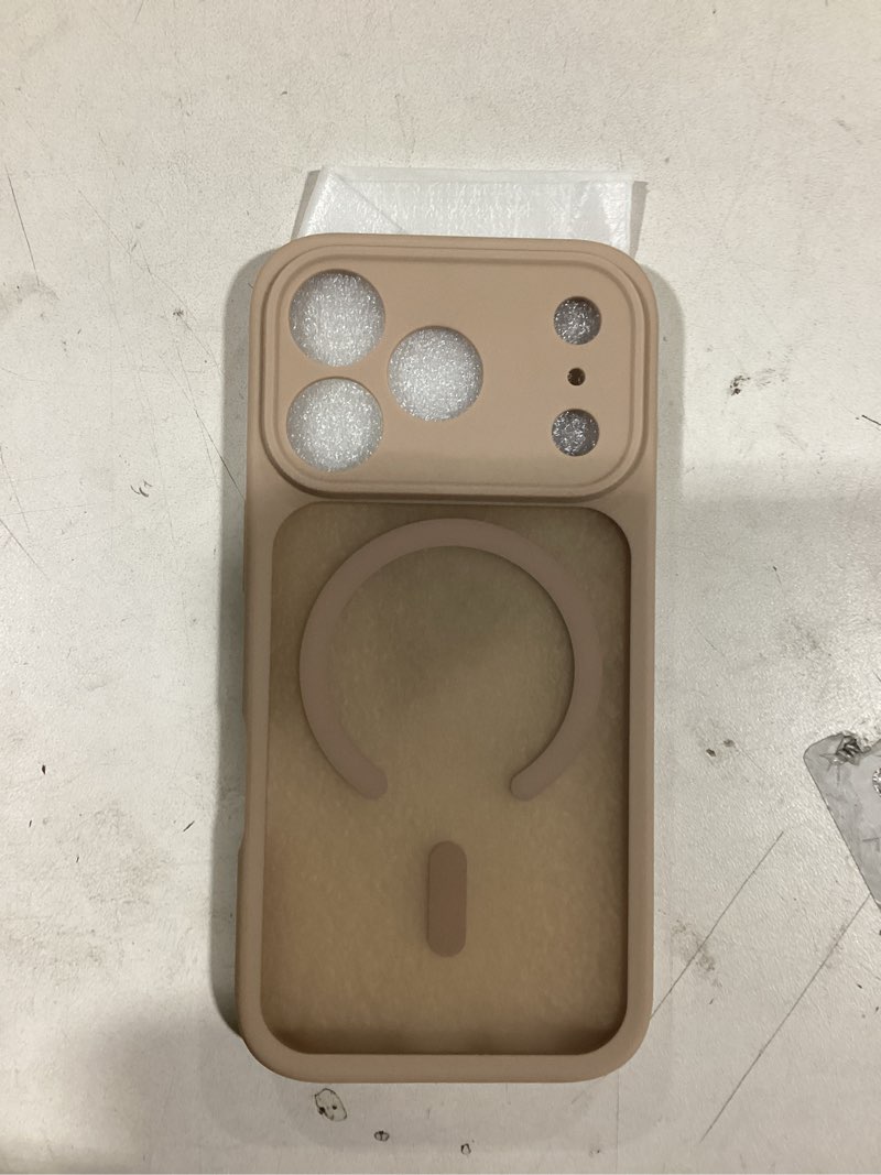 Condition photo showing Good Condition for fntcase for iphone 15 case: for iphone 14 case & iphone 13 case [compatible with magsafe] translucent matte magnetic phone cover - military grade drop protection shockproof protective cases - pink light pink iphone 15 / iphone 14 / iphone 13(6.1 inch)