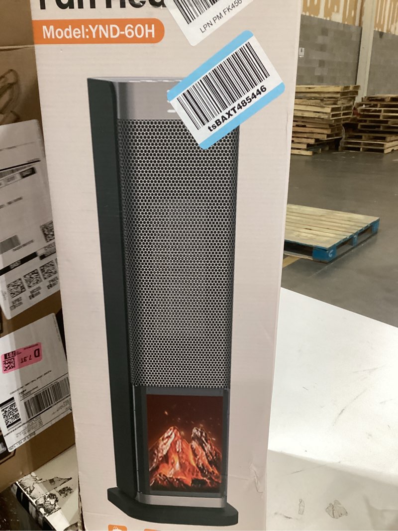 Condition photo showing New/Like New for Space Heaters for Indoor Use, 1500W PTC Ceramic Electric Heater with Thermostat, Room Temperature Display, 70° Oscillation, Remote Control, 12H Timer, Quiet Portable Heater for Office Bedroom