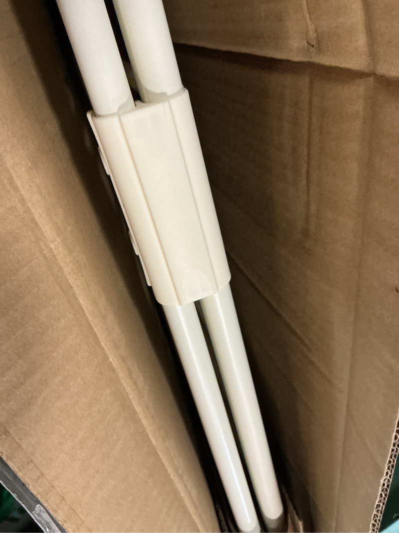 Condition photo showing Good Condition for toddleroo by north states - tall easy swing & lock baby gate series 2: metal safety gate for stairs & doorways - adjustable 28.68 to 47.85 inches wide - 36 inches tall - warm white