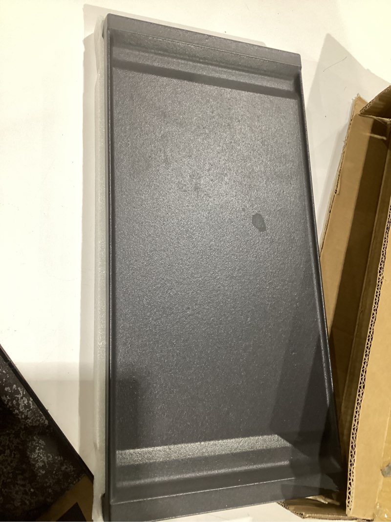 Condition photo showing Good Condition for Upgraded WB31X24738 Griddle Replacement for GE Gas Stove, WB31X24998 Cast Iron Center Pan for Gas Range Parts Stove Top Pan Griddle Cooktop, 19.5" x 9.5"