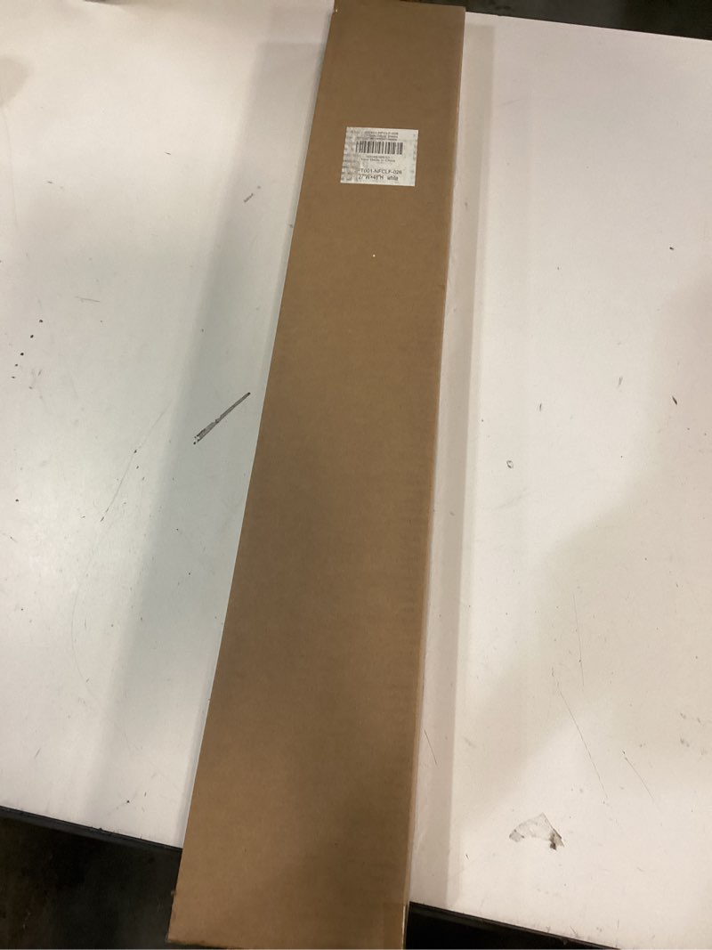 Condition photo showing New/Like New for lazblinds no tools no drill cordless cellular shades, light filtering honeycomb shades for home, thermal insulation blinds for windows, 27" w x 48" h, white light filtering-white 27" w x 48" h