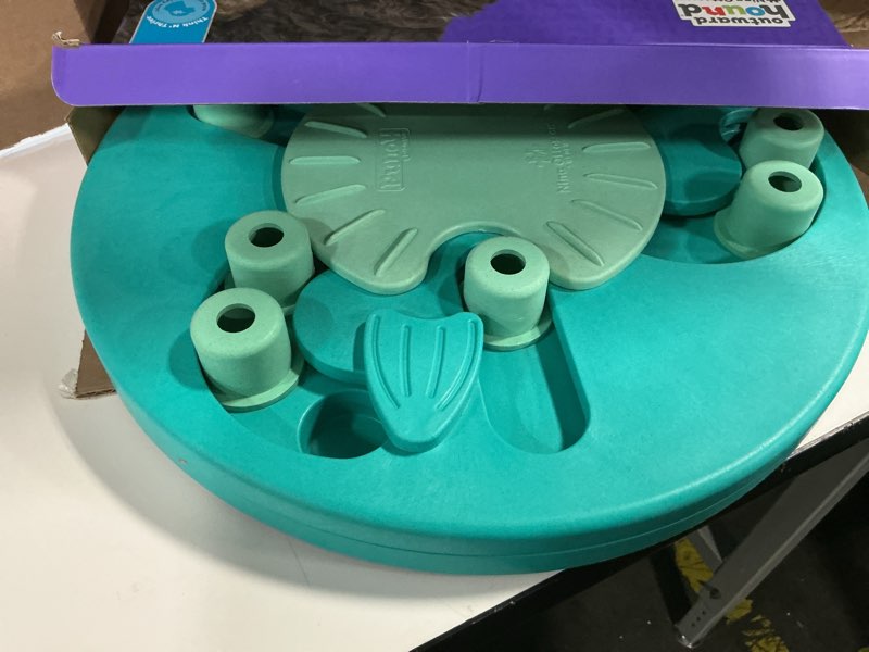 Condition photo showing Good Condition for Outward Hound by Nina Ottosson Dog Worker Treat Puzzle Enrichment Toy, Level 3 Advanced, Green Dog Worker (Green)