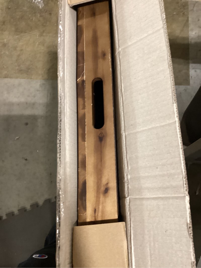 Condition photo showing Good Condition for stove top covers for electric stove 30”x22” (outer) / 28.9”x20.8” (inner) - acacia wood noodle board gas stovetop - stove top covers for gas burners, sink cover for counter space (walnut color) walnut x-large