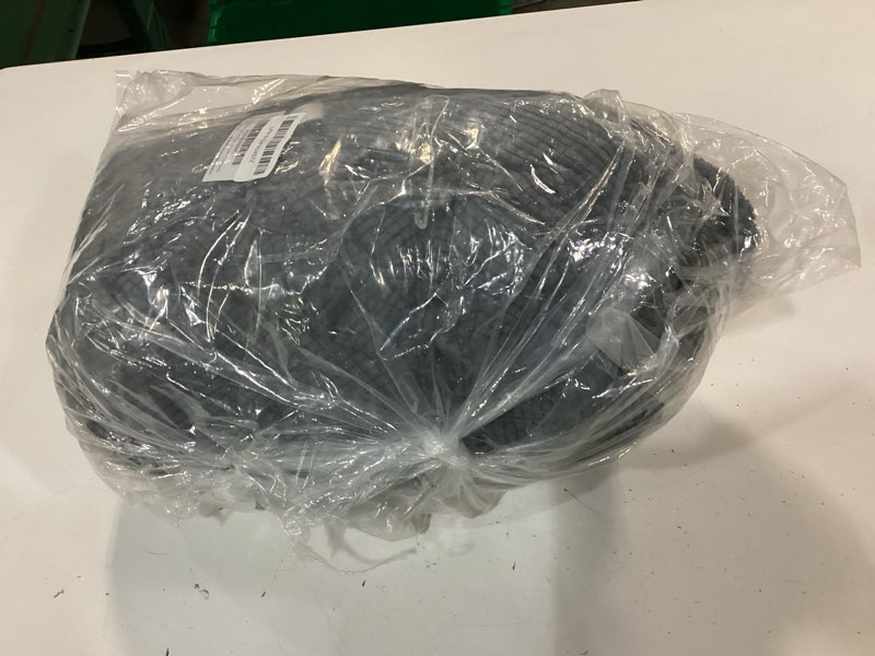 Condition photo showing As Is for h.versailtex sectional couch covers 8 pieces stretch sofa covers for sectional sofa set separate l shaped couch cover for both left/right couch (seat and back: 1 chaise + 3 sofa, grey) seat and back: 1 chaise + 3 sofa charcoal grey