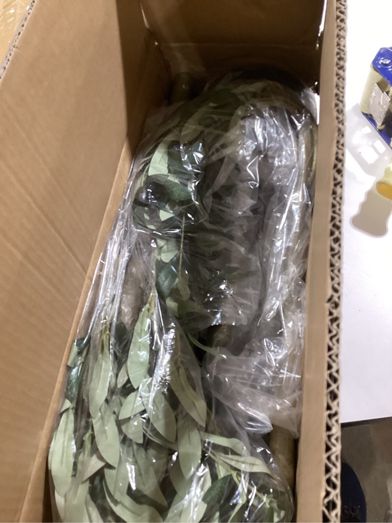 Artificial Olive Tree in Pot, 5.5 FT Tall Faux Olive Tree for Home Indoor Decor, Large Floor Plant w