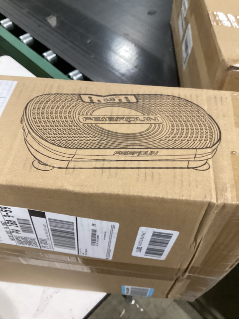 Condition photo showing New/Like New for FEIERDUN Vibration Plate Exercise Machine, Vibration Plate for Lymphatic Drainage, Power Plate Vibration Platform for Weight Loss, Toning & Wellness Black-A