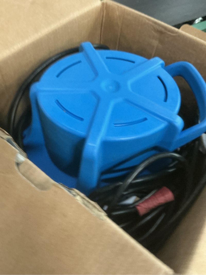 Condition photo showing Good Condition for little giant apcp-1700 115-volt, 1/3 hp, 1745 gph, automatic, submersible, swimming pool cover pump with 25-ft. cord, light blue, 577301