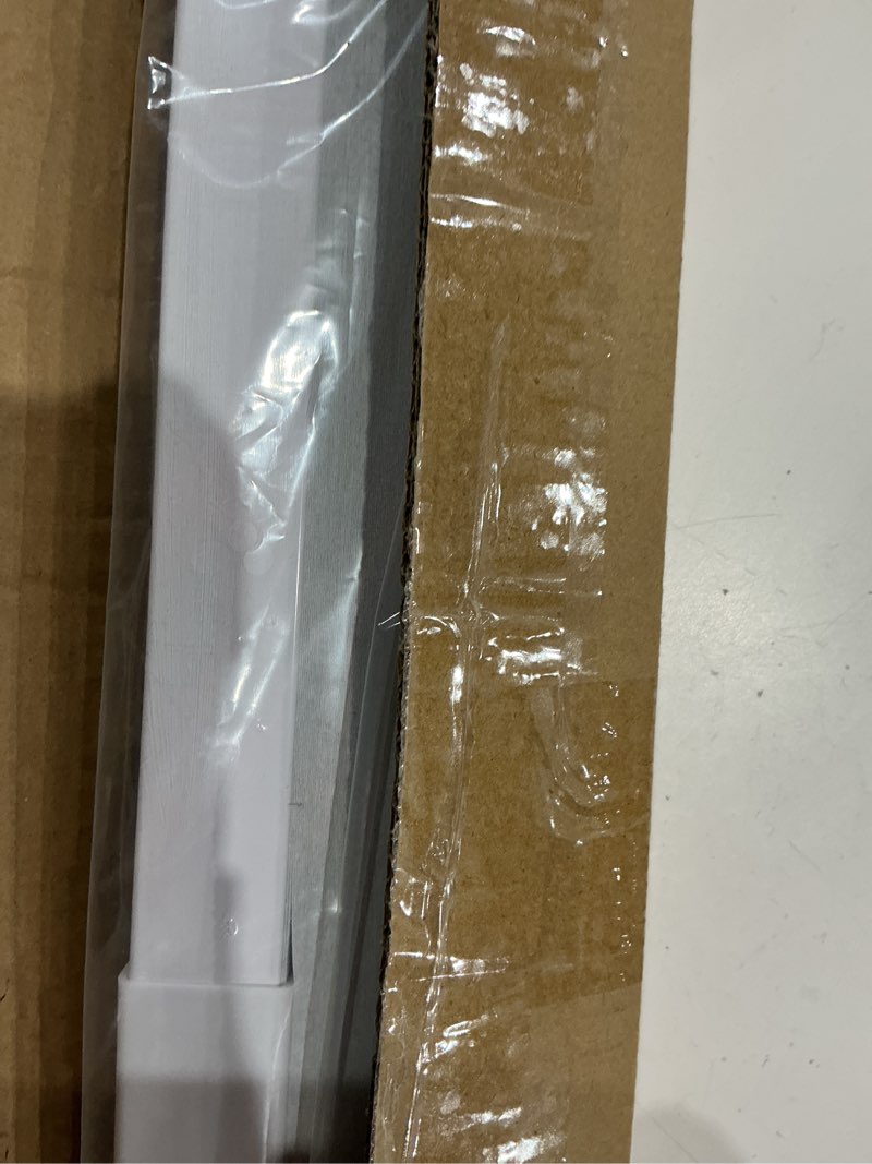 Condition photo showing Good Condition for cordless no tools no drill cordless cellular shades, blackout light blocking honeycomb shades for home, thermal insulation blinds for windows, easy to install white 40"w x 64"h