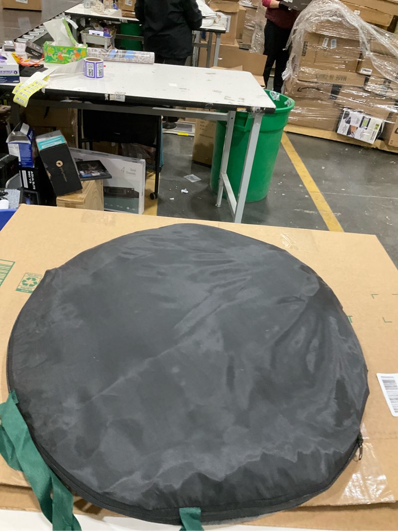 Condition photo showing New/Like New for Upright Christmas Tree Bag 9 Ft Upright Christmas Tree Storage Bag 9 Foot Tree, Christmas Tree Cover for Upright Storage Fit 8 Ft / 9 Ft / 10 Ft, Artificial Christmas Tree Storage Bag Green 9 FT