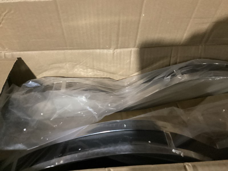 Condition photo showing New/Like New for Blind Corner Cabinet Pull Out Organizer, Soft Close Swing Left Pull Out Cabinet Organizer 36inch, Corner Cabinet Lazy Susan for Corner Cabinet Blind Shelf, 2 Tiers Tray, Adjustable Height 36in-Left Open