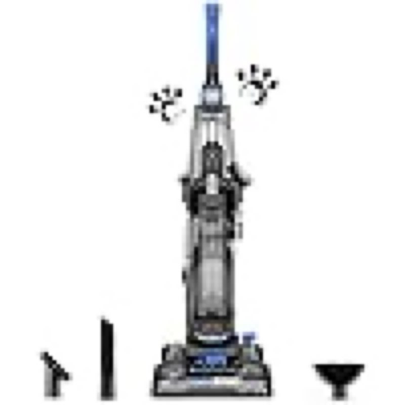Eureka PowerSpeed Lightweight Upright Vacuum Cleaner for Carpet and Hard Floor, Powerful Bagless Upright Vacuum Cleaner for Home Pets, NEU181A, Blue