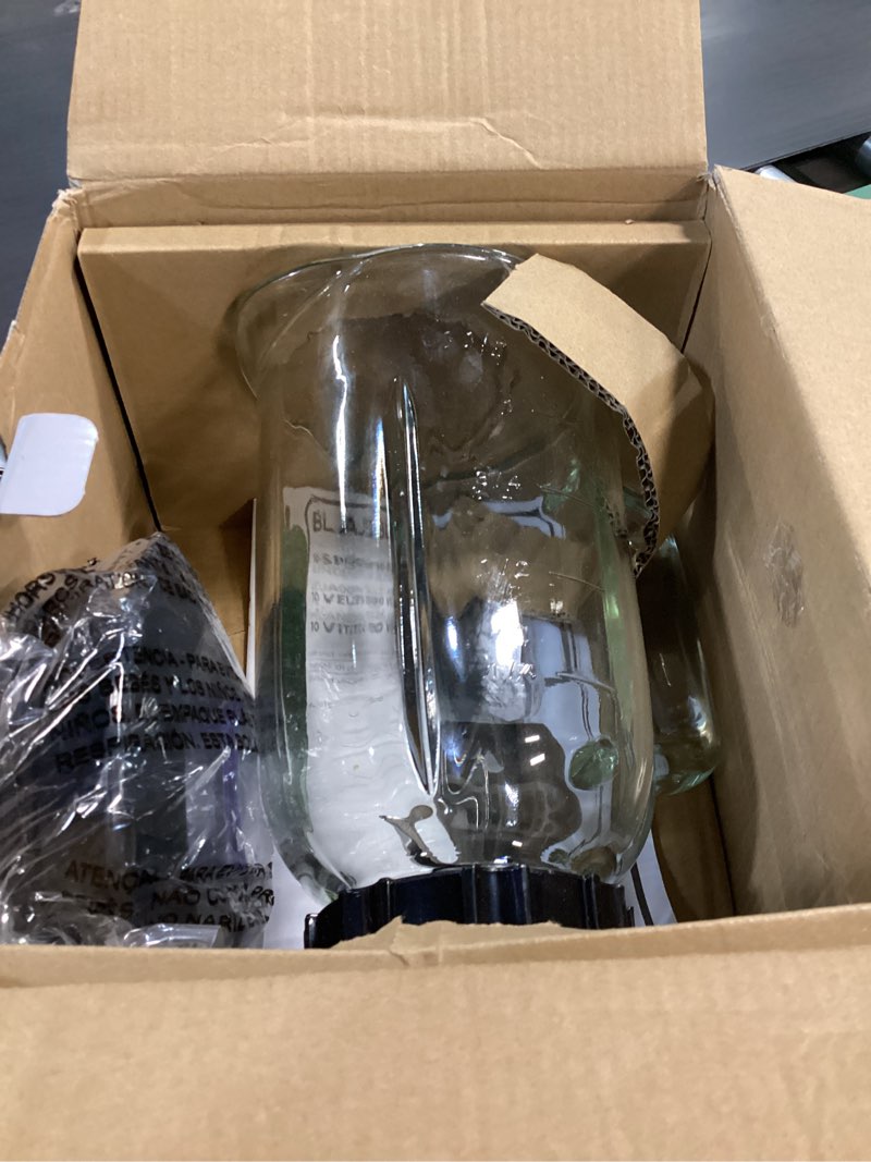 Condition photo showing Good Condition for BLACK+DECKER Countertop Blender with 6-Cup Glass Jar, 10-Speed Settings, Black, BL2010BG