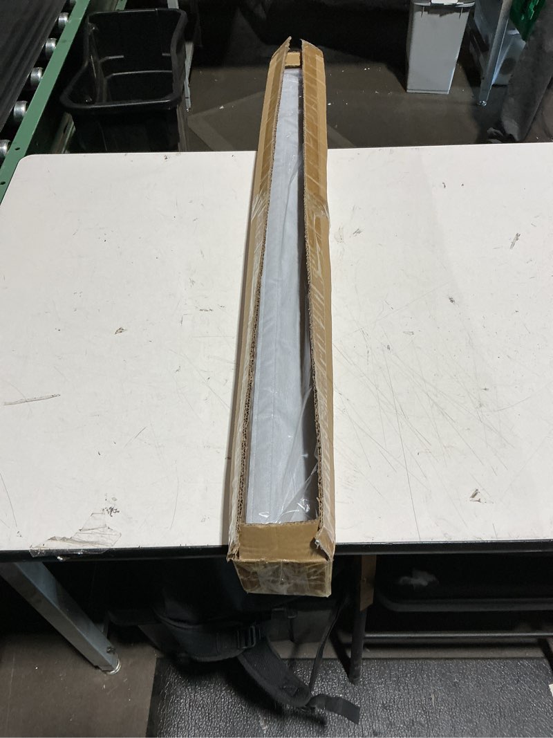 Condition photo showing Good Condition for LazBlinds Cordless Roman Shades for Windows, Light Filtering Thermal Insulated Window Blinds, Lightweight Fabric Blinds for Indoor Windows, 37" W x 60" H, Light Grey Light Filtering - Light Grey 37" W x 60" H