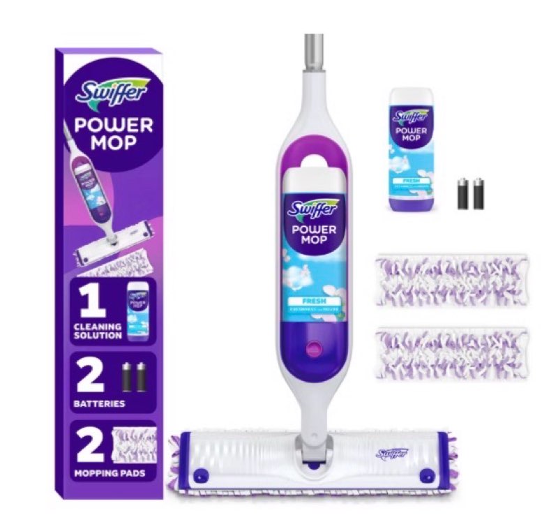 Swiffer Power Mop Multi-Surface Mop Kit for Floor
