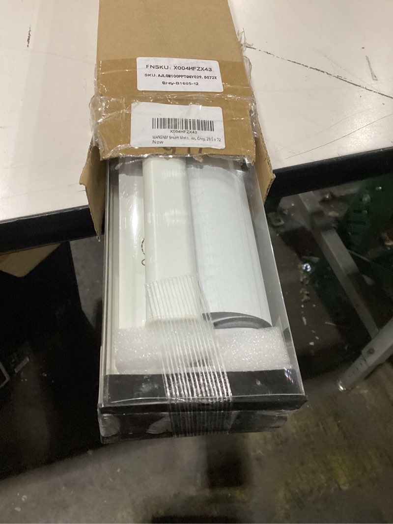 Condition photo showing Good Condition for MANSNIX Smart Motorized Blinds with Remote, Cordless No-Drill Automatic Roller Shades, Blackout Elec