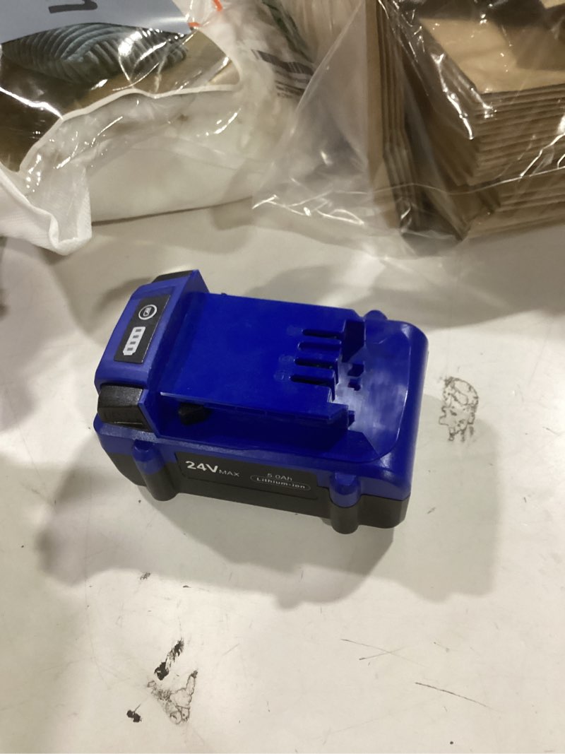 Condition photo showing Good Condition for ?Upgrade!!? CaliHutt 24V 5.0Ah High Capacity Replace Battery for Kobalt 24V Battery Max KB624-03 KB524-03 KB424-03 KB224-03 Lithium Ion Cordless Tools Battery[Can't FIT Snow Joe &Sun Joe &Chain Saw]